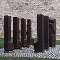 1995, Deserter Monument, Citadel Petersberg Erfurt