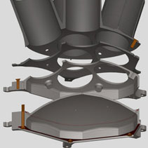 2007-2010, DAISY.WORLD, space-capturing kinetic media system